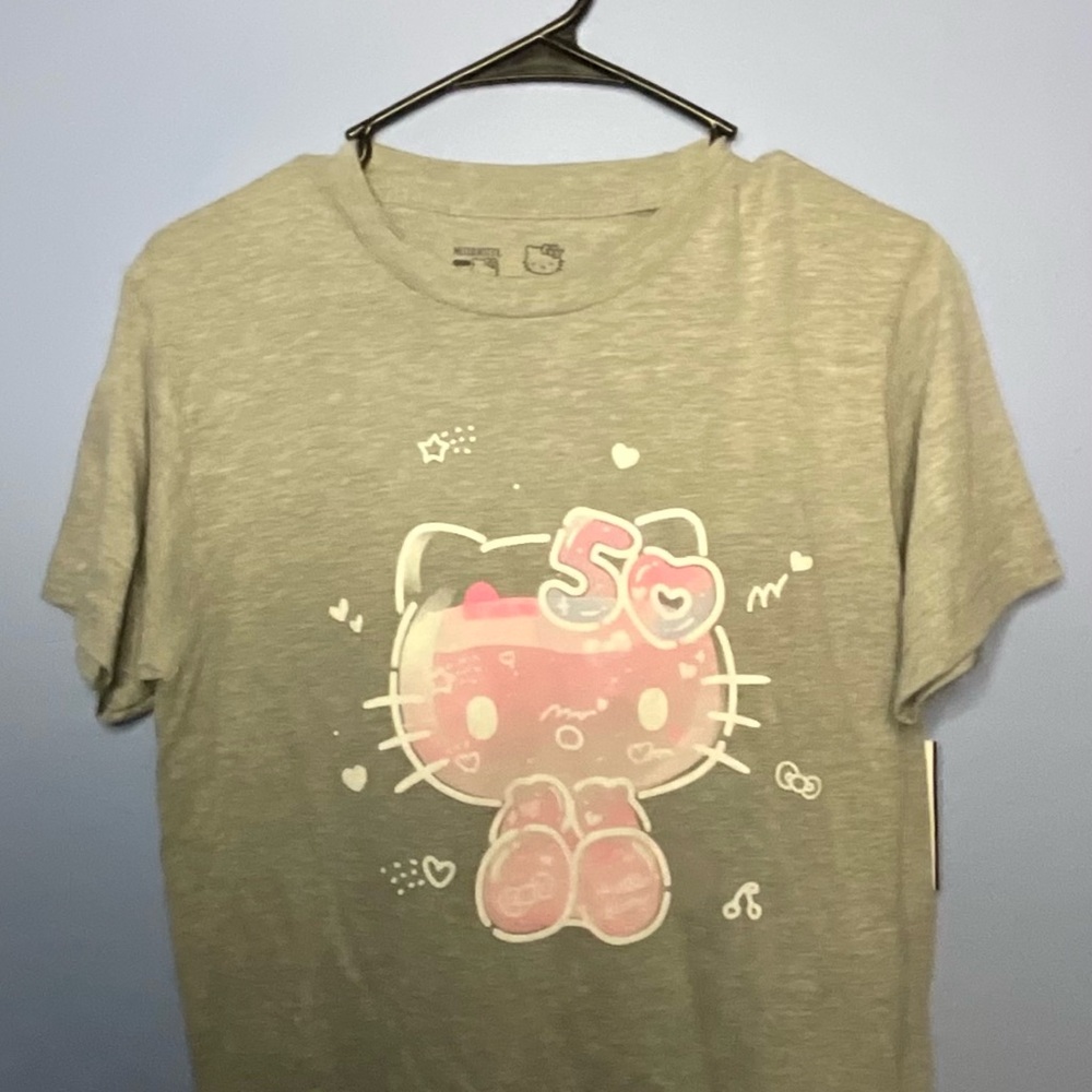 Hello Kitty Gray and Pink Short Sleeve Tee and Gap tee shirt